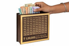 ₹1 Lakh Savings Challenge Box – Money Saving Tracker Piggy Bank with Goal Board