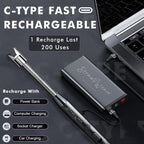 Rechargeable Flexible Electric Candle & Gas Lighter – USB Type-C Long Neck Arc Lighter