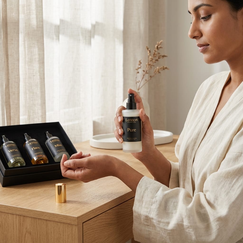 Lennon Perfume Gift Set – 4 Pure, Verve, Flare & Mist